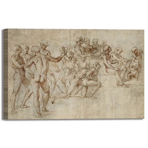 Raffaello bozzetto per - , la
