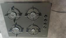 Bosch Serie 2 POP6B6B10 60cm Piano Cottura a Gas da Incasso 4 Bruciatori - Nero