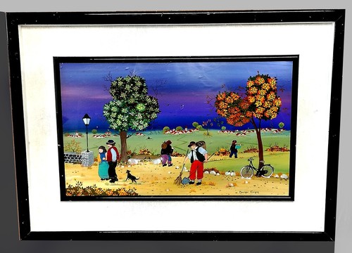 Quadro naif dell artista - naif, dell'artista