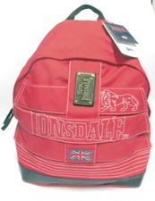 Zaino Americano Lonsdale Rosso