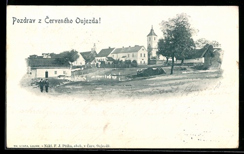 Ansichtskarte cerveny oujezd - ansichtskarte,