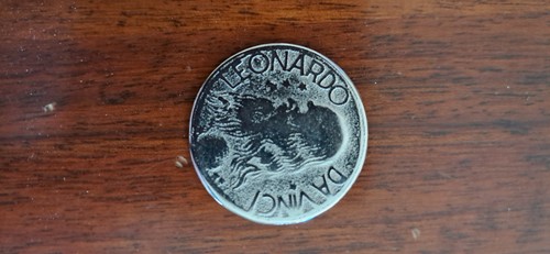 Medaglia leonardo vinci - da,