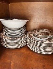 Servizio Piatti Johnson Bros Old Britain Castle 40 Pezzi. Solo Consegna A Mano