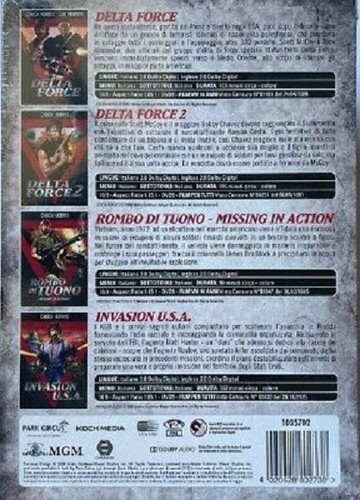 Dvd chuck norris rombo - (4,