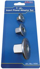 Raccordi di Riduzione Fermec BGS 1434 a Scomparsa Per Chiavi a Bussola Set 3 Mis