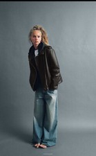 GIACCA BIKER BOMBER ZARA NERA