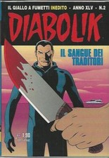 fumetto DIABOLIK ANNO XLV numero 2