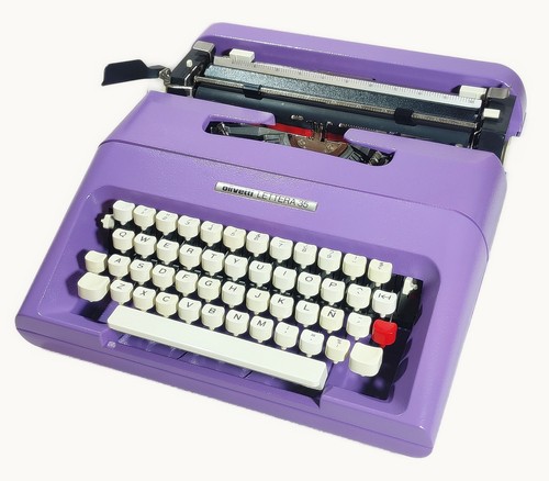 Maquina escribir olivetti - maquina, de