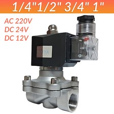 Elettrovalvola acciaio inox