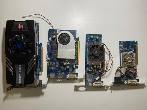 Video cards lot radeon hd - video, lot,