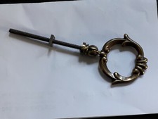 MANIGLIA POMOLO per CASSETTO in metallo brunito con vite di fissaggio