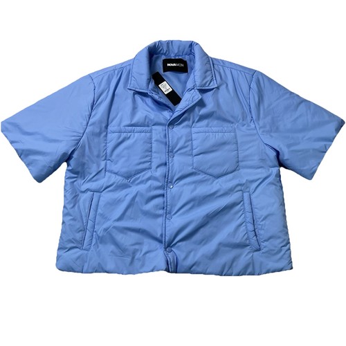 Camicia uomo blu - , puffer