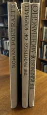 Phaidon Painting Art Lot Of 3 1st Ed Oversized Vintage Raphael, Michelangelo,