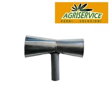 Attrezzo raccogli fichi d’india zincato artigianale senza manico