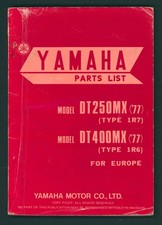 Yamaha DT400MX DT250MX (1977)