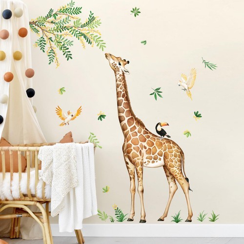Adesivi murali giraffa grandi - giraffa,