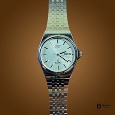  Seiko Silverwave 5933-7000 Stainless Steel JDM Men Watch Very Rare Vintage