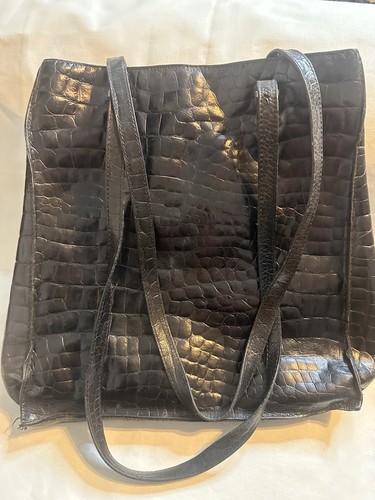 Borsa tote desmo nera - nera, pelle
