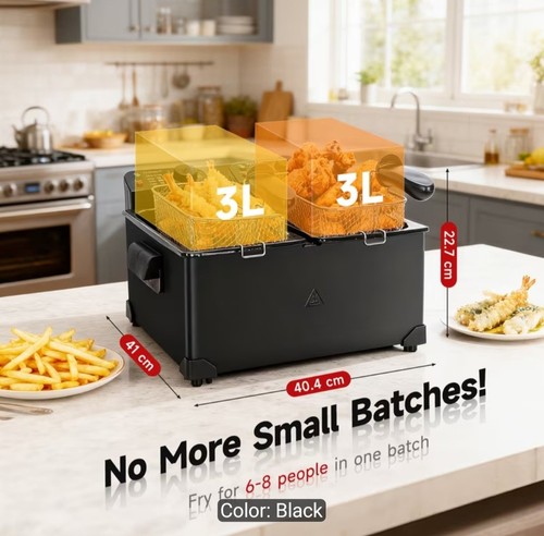 Friggitrice elettrica aigostar - elettrica,