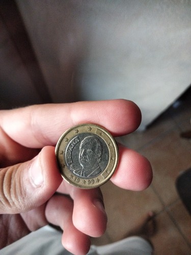 Moneta euro rara del 1999 - euro,