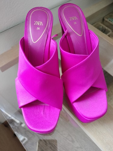 Sandali donna satin fuxia - donna,