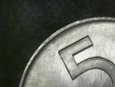 5 LIRE 1954 VARIANTE FIRMA