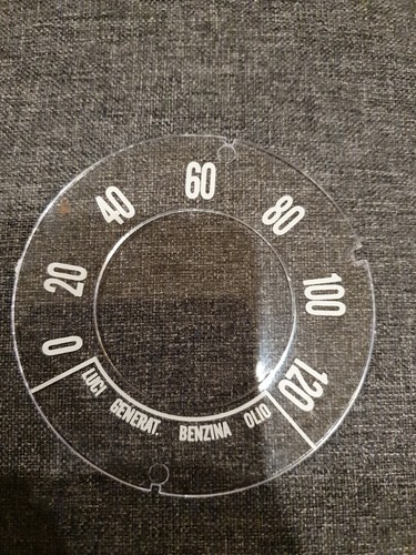 Vetrino cruscotto conta - conta, km
