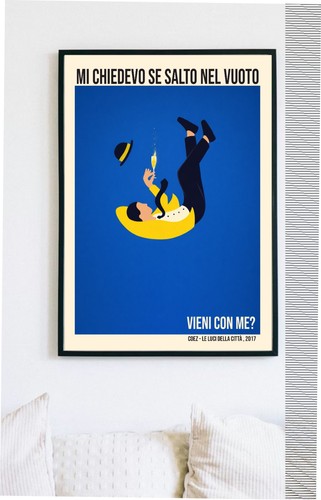 Poster coez luci della - poster,