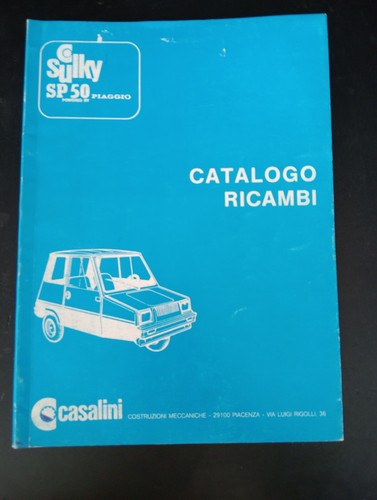 Catalogo ricambi sulky sp50 - catalogo,