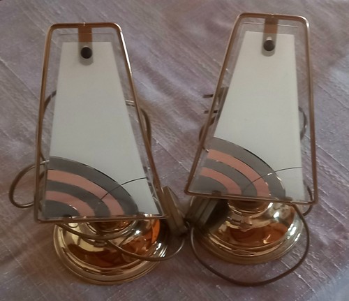 Coppia abat jour vintage - abat-jour, anni