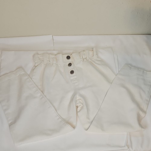 Zara pantalone bianco - pantalone, tinta