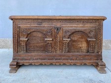 Cassapanca in Rovere Massello - Restaurata (in corso d'opera)_car 3276