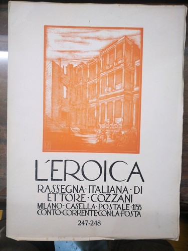 Eroica cozzani anno 1939 - anno,