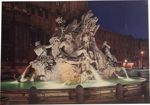 Postcard roma piazza navona - postcard,,