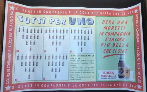 Tovaglietta birra - birra,