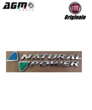 SCRITTA LOGO NATURAL POWER METANO ORIGINALE FIAT G,PUNTO PANDA DOBLO 51724755
