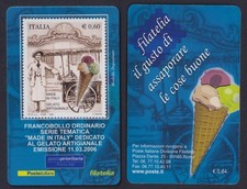 Tessera Filatelica 2006 Gelato