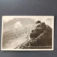 Cartolina D'epoca,1937. Dolomiti,Cima Della Marmolada. Cm 14 X 9.