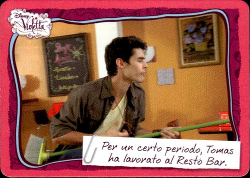 Card violetta disney topps - violetta,