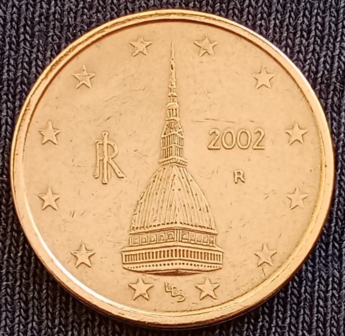 Centesimi 2002 italia - 2,