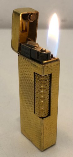 Accendino dunhill placcato - placcato, oro