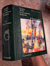 STORIA DELLA LETTERATURA ITALIANA - IL NOVECENTO** - GARZANTI - 1987