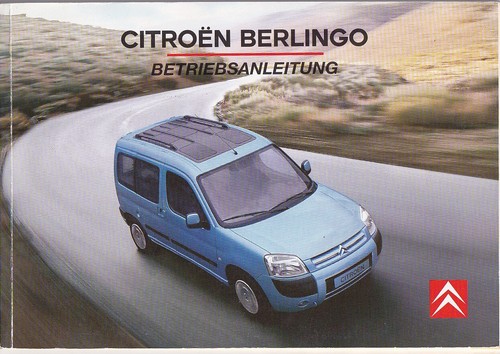 Citroen berlingo manuale - manuale, uso