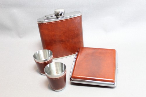 Pregiato flachmann set 4teilig - pregiato,