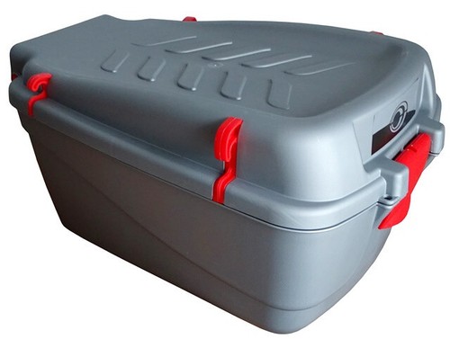 Topcase 15l grigio rosso - grigio/rosso,