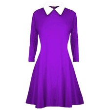 Abito Fluttuante Viola Per