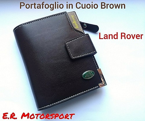 Portafoglio pelle brown con - in,