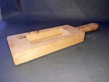 Antico Stampo A Burro Legno