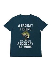T-shirt pesca divertente una