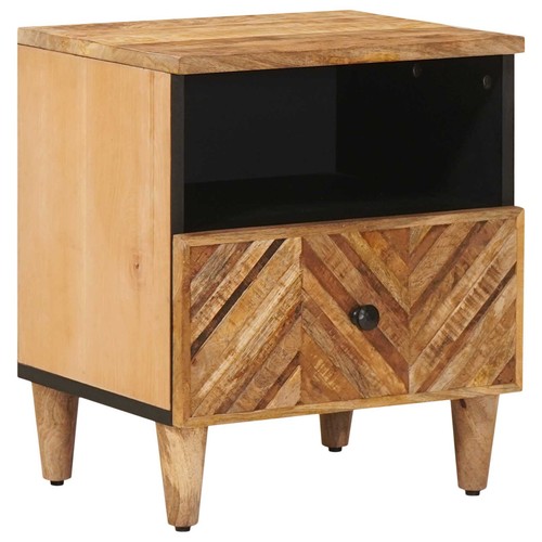 Comodino con cassetto - , marrone